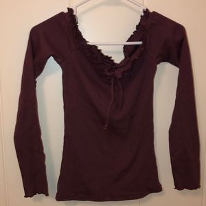 Off the shoulder top